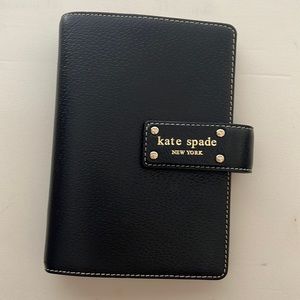 Kate Spade Black Snap Planner